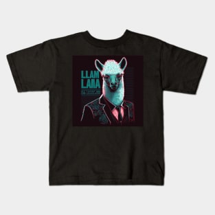 Get Your Groove On with the Miami Vice Lama Kids T-Shirt